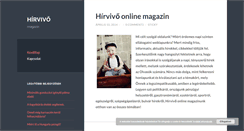 Desktop Screenshot of hidvero.hu